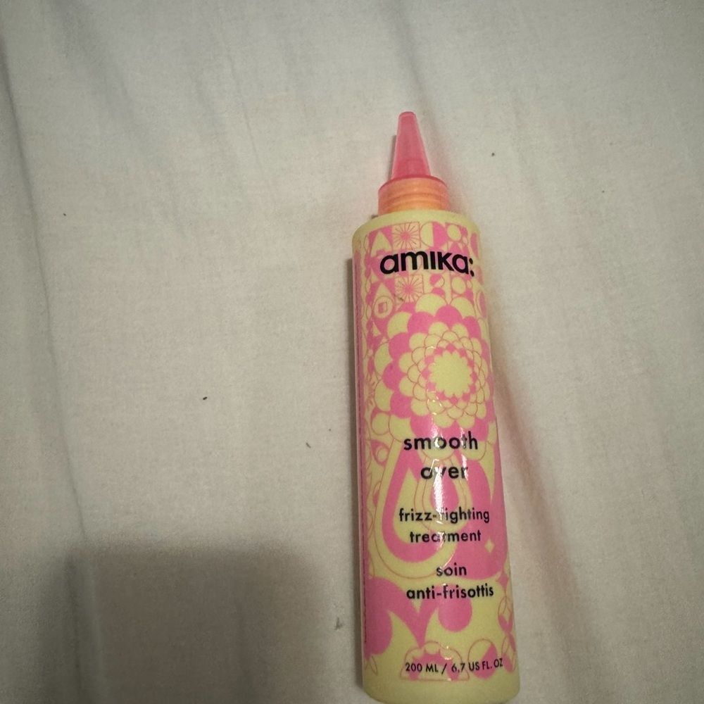 Amika Vibrant Pink and Yellow Hair Treatment